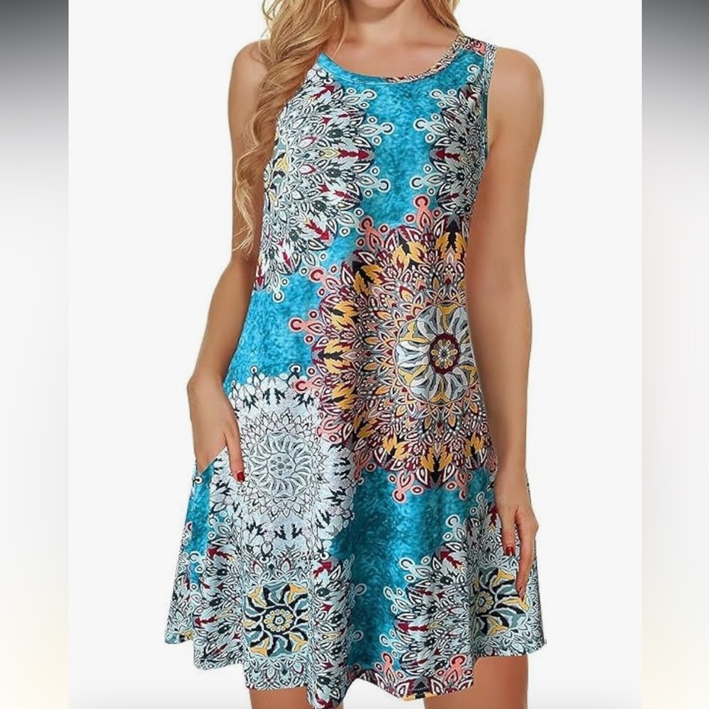 Fun summer dress size small.